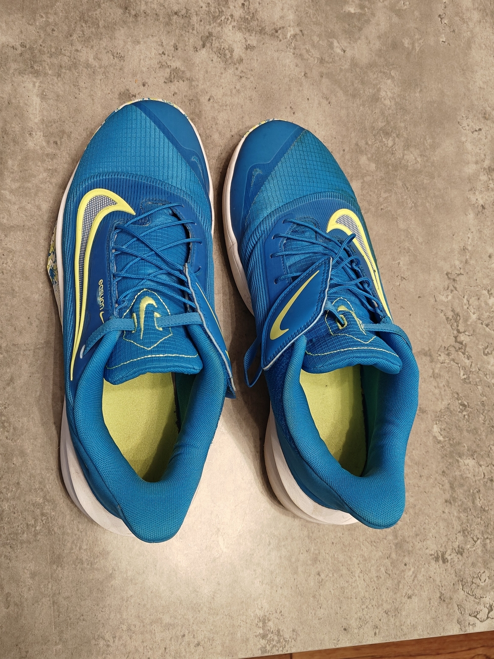 🆕 ✔️ Nike Precision 7 EasyOn | Basketball Shoes | Blue & Volt